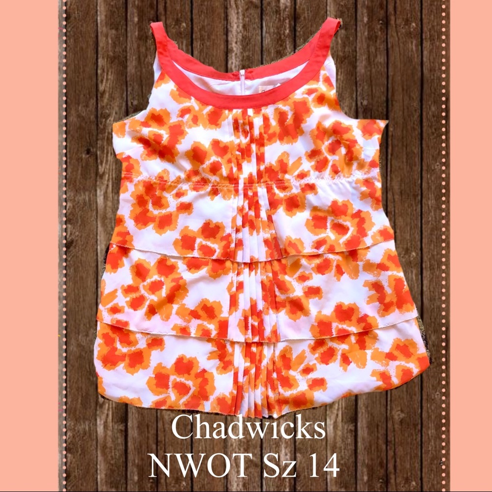 Chadwicks NWOT Tank Top size 14